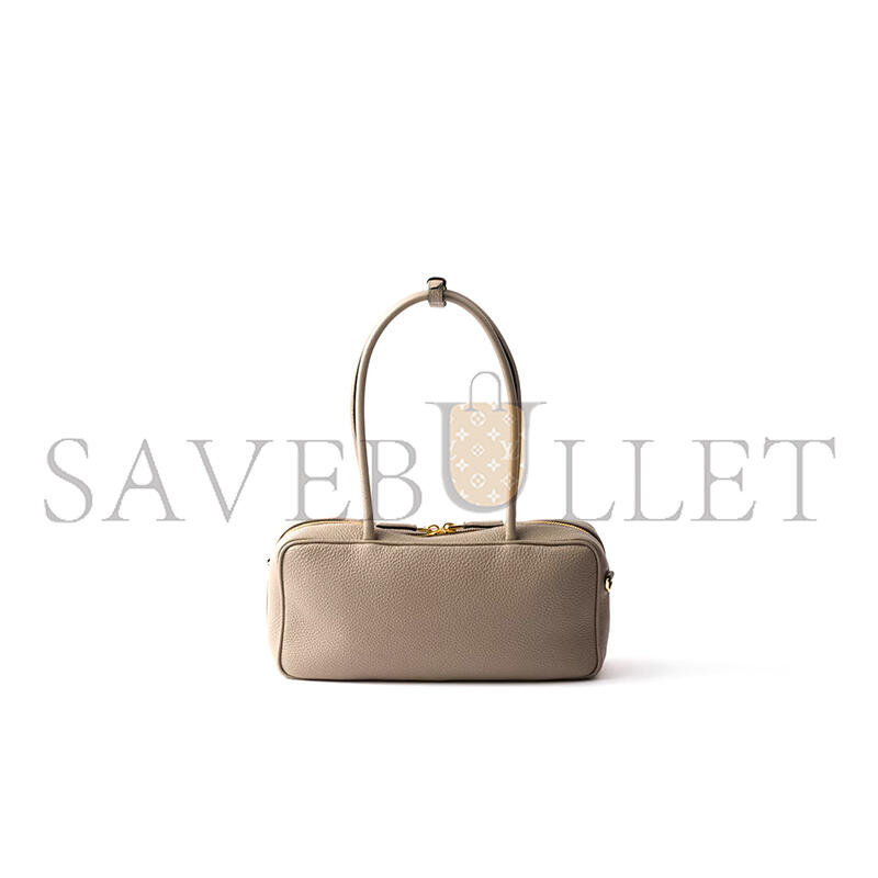 PRADA MEDIUM LEATHER TOP-HANDLE BAG 1BB126 (28*13*8cm)